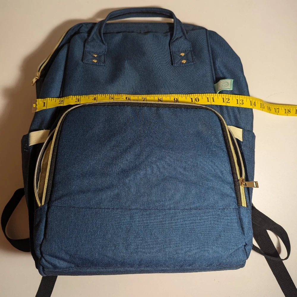 AFBP Blue Diaper Bag Backpack
